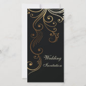 luxury  Black Invitation (Achterkant)