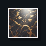 Luxury Black Marble with Golden Leaves - Kintsugi  Canvas Afdruk<br><div class="desc">A sophisticated abstract composition featuring deep black marble textures adorned with shimmering gold leaf fractures and floating golden maple leaves. Inspired by the Japanese Kintsugi aesthetic,  this piece blends natural elegance with metallic gold highlights,  perfect for modern luxury home decor,  executive offices,  or as a high-end seasonal statement.</div>