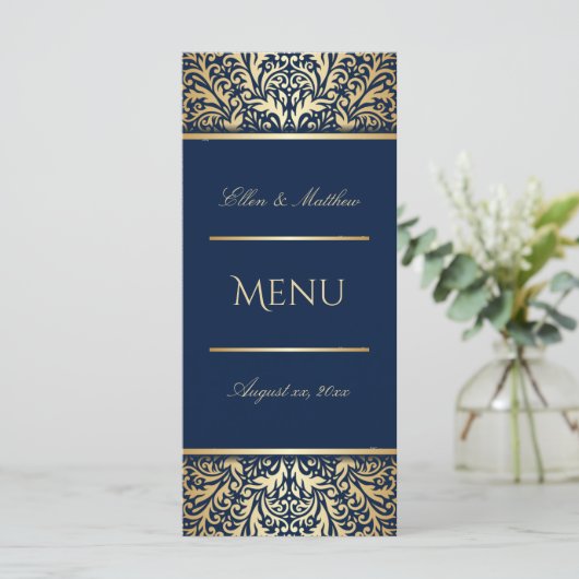 Luxury Blue, weddenschappen-ontdekking Menu (Staand voorkant)