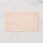 Luxury Blush Pink- en Gold-klantenloyaliteitskaart Klantenkaartje (Achterkant)