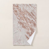 Luxury Blush roze roze glitter Marble past aan Bad Handdoek (Handdoek)