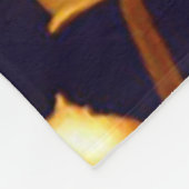 Luxury Boho Gold Roos Modern Collectie Fleece Deken (Hoek)