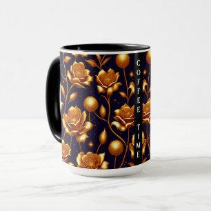 Luxury Boho Gold Roos Modern Collectie Mok