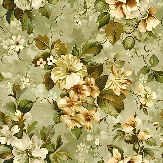Luxury Botanical Curtain Green Gold Chic Decor Douchegordijn