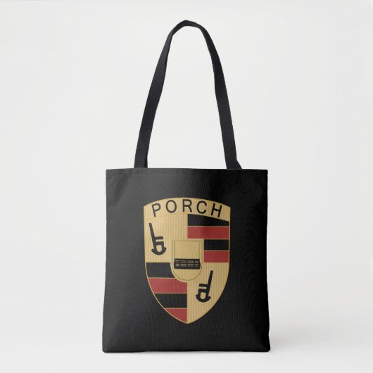 Luxury Brand Knockoff Porch Funny Tote Bag (Voorkant)