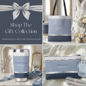 Luxury Bruid | Leisteenblauwe Trouwdag Etui