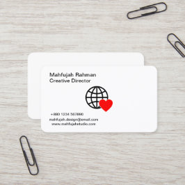 Luxury Business Cards | Minimalist | Modern Maker Visitekaartje