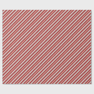 Luxury Candy Cane Stripe Christmas Wrapping Paper Cadeaupapier