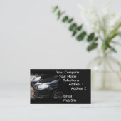 Luxury Car Dealer Visitekaartje (Staand voorkant)