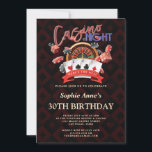 Luxury Casino Night Vegas 30th Birthday Party Kaart<br><div class="desc">IEDERE LEEFTIJD! Elegant Casino Night Vegas Woman Birthday-kaartontwerp. U kunt het gebruiken voor verschillende evenementen zoals Bachelorette of Bachelor Party, Hen of Stag Nights, Birthdays of kerstfeestjes. Je familie en vrienden zullen blij zijn als ze deze geweldige feestelijke uitnodigingen ontvangen. Het gebruik personaliseert hulpmiddel om uw info toe te voegen;...</div>
