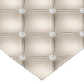 Luxury Champagne Diamond Tufted Pattern Tafelkleed (Gekanteld)