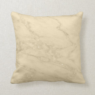 Luxury Champagne Gold Glitter Marble Cotton Kussen