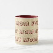 Luxury Champagne Gold Glitter Marble Mok (Midden)