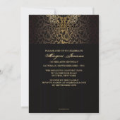 Luxury Chic Photo Invitation Kaart (Achterkant)
