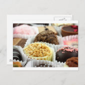 Luxury Chocolates Photo Afbeelding Briefkaart (Voorkant / Achterkant)