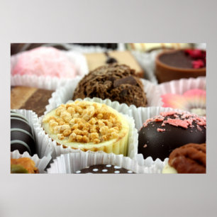 Luxury Chocolates Poster