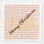 Luxury Christmas Christmas Trees Festive Servet (Voorkant)