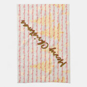 Luxury Christmas Christmas Trees Festive Theedoek (Verticaal)