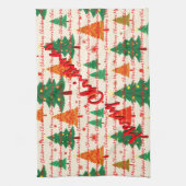 Luxury Christmas Christmas Trees Festive Theedoek (Verticaal)