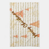 Luxury Christmas Christmas Trees Festive Theedoek (Verticaal)