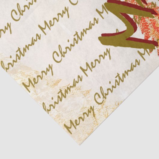 Luxury Christmas Christmas Trees Festive Tissuepapier (Detail)