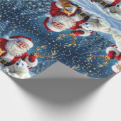 luxury christmas gift Wrapping Paper Cadeaupapier (Hoek)