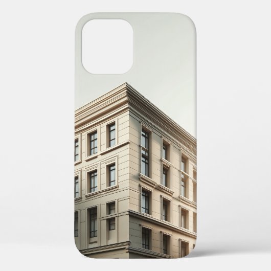 Luxury Classical Architecture Facade - Elegant Min Case-Mate iPhone Case (Achterkant)