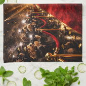 Luxury Cockapoo Red Carpet  Theedoek (Gevouwen)