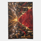 Luxury Cockapoo Red Carpet  Theedoek (Verticaal)