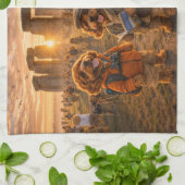 Luxury Cockapoo Stonehenge  Theedoek (Gevouwen)