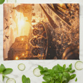 Luxury Cockapoo Venice Gondola  Theedoek (Gevouwen)