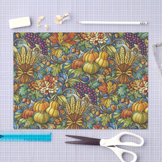 Luxury Colorful Harvest Tissuepapier (Craft)