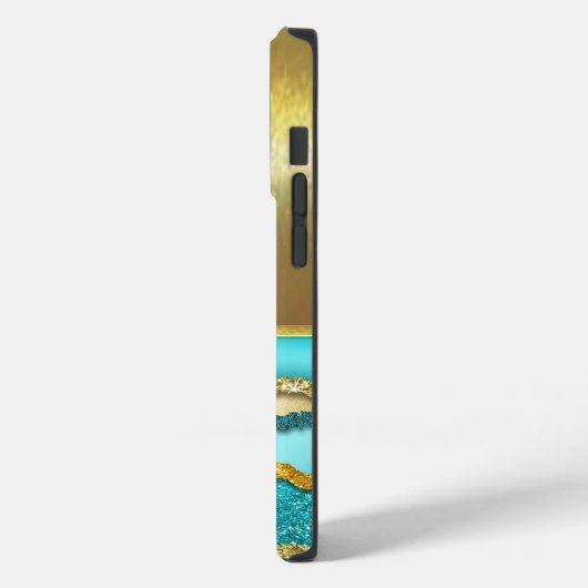 Luxury Cool Shell Gold Design Phone Case (Achterkant / Links)