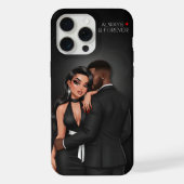 Luxury Couple Phone Case iPhone Hoesje (Achterkant)