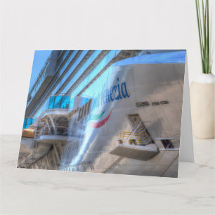 Luxury Cruise Ship Bow Kaart