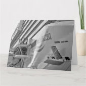 Luxury Cruise Ship Kaart (Voorkant)