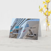 Luxury Cruise Ship Kaart (Gele Bloem)