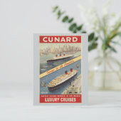 Luxury Cruises brengt Europa naar heel Amerika Briefkaart (Staand voorkant)