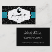 Luxury Cupcake Visitekaartje (Voorkant / Achterkant)