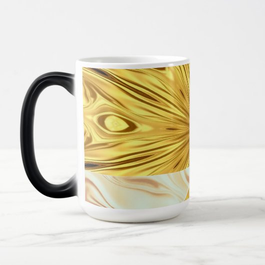 Luxury Daily Ritual: Gilded Zenith Opulent Swirl D Magische Mok (Links)