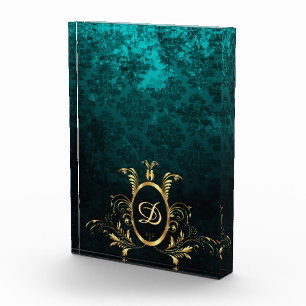 Luxury Damask gold Lijst - Gepersonaliseerd Fotoblokken