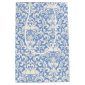 Luxury Damask Romantic Swan Love Medium Cadeauzakje (Voorkant)