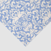 Luxury Damask Romantic Swan Love Tissuepapier (Detail)