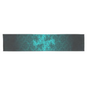 Luxury Damask turquoise Korte Tafelloper (Horizontaal)