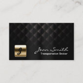 Luxury Dark Transportation Broker Visitekaartje (Voorkant)