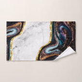 Luxury Decor Interior Marble Stone Glitter Handdoek (Handdoek)