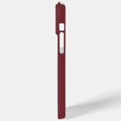 Luxury Deep Burgundy & Gold Parisian Chic iPhone 1 Case-Mate iPhone Case (Achterkant / Links)