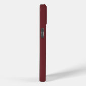 Luxury Deep Burgundy & Gold Parisian Chic iPhone C Case-Mate iPhone Case (Achterkant / Rechts)
