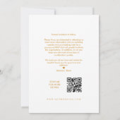 Luxury Delicate Mediterranean Lemons & Flowers Save The Date (Achterkant)