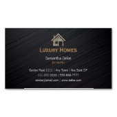 Luxury Diamond Home | Professioneel onroerend goed Magnetisch Visitekaartje (Voorkant)